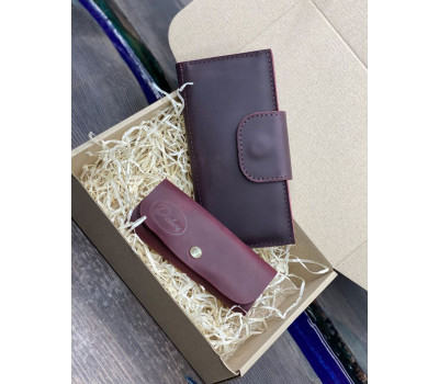 Набор гаманець+ключниця 1.0 Dekey (6902)