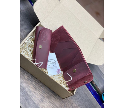 Набор гаманець+ключниця 5.0 Dekey (7043)