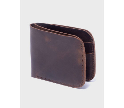 Чоловічий шкіряний гаманець 11.0 Горіх Dekey (6801)