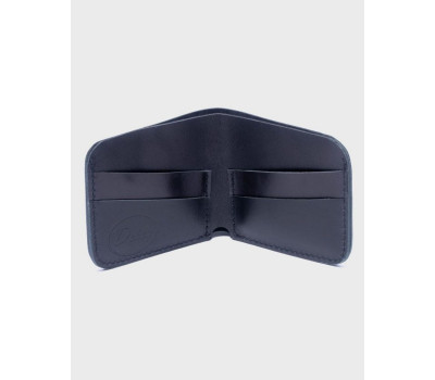 Чоловічий шкіряний гаманець 11.0 Чорний Глянец Dekey (6811)