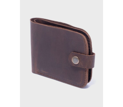 Чоловічий шкіряний гаманець 11.3 Горіх Dekey (6817)