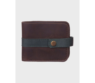 Чоловічий шкіряний гаманець 11.6 Горіх Dekey (6847)