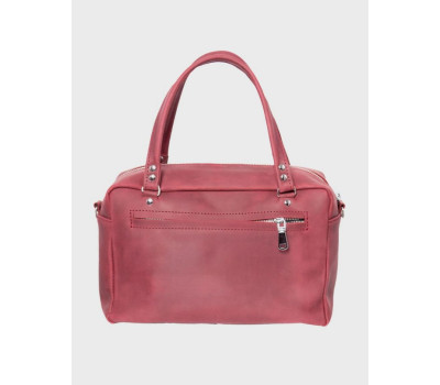 Жіноча шкіряна сумка Бочонок Марсала Dekey (6348)