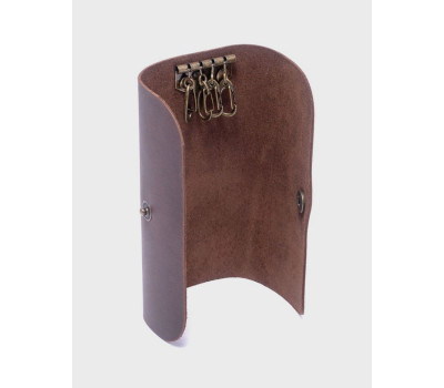 Шкіряна Ключниця Горіх Dekey (6899)