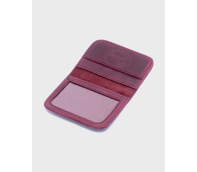 Шкіряна обкладинка на права Марсала Dekey (6878)