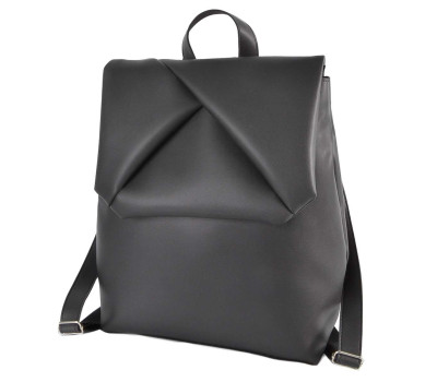 797 рюкзак чорний мат Lucherino