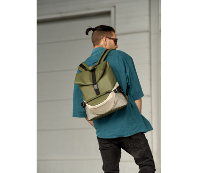 Мужской рюкзак Sambag ReneDouble хаки