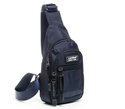 Сумка Чоловіча на плече нейлон lanpad 6924 blue