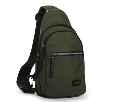 Сумка Чоловіча на плече нейлон lanpad 82031 green