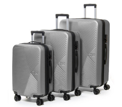 Дорожня Валіза 31 ABS-пластик 804 silver Podium