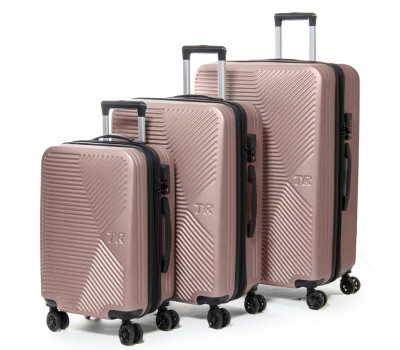 Дорожня Валіза 31 ABS-пластик 804 rose-gold Podium
