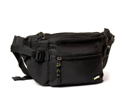Сумка Чоловіча на пояс нейлон lanpad 83013 black