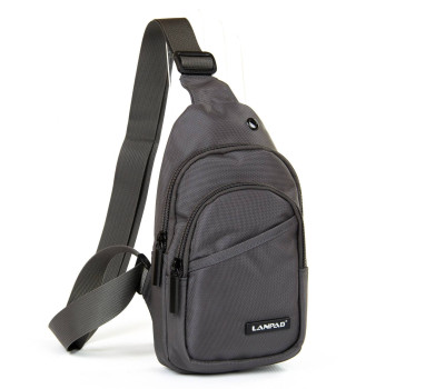 Сумка Чоловіча на плече нейлон lanpad 3737 green