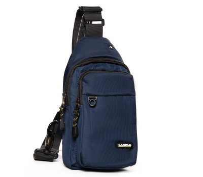 Сумка Чоловіча на плече нейлон lanpad 6034 blue