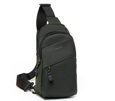 Сумка Чоловіча на плече нейлон lanpad 83019 green