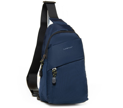 Сумка Чоловіча на плече нейлон lanpad 83019 blue