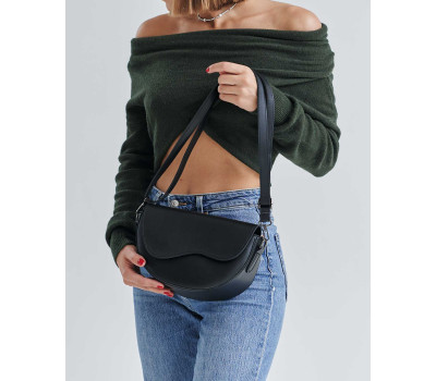 Жіноча сумка «Джейн» чорна WeLassie