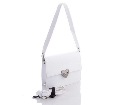 Жіноча сумка «Морган» біла WeLassie