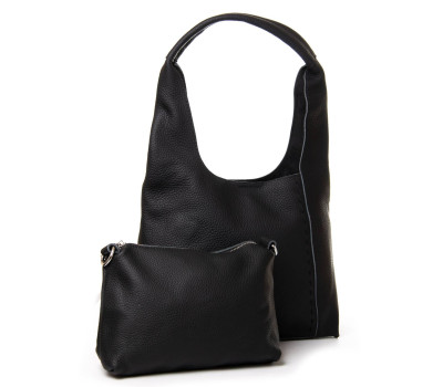 Сумка жіноча Класична шкіра ALEX RAI 1558 black Podium