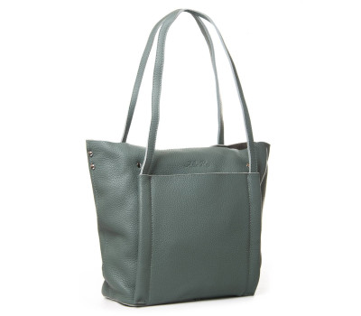 Сумка жіноча Класична шкіра ALEX RAI 1557 green Podium