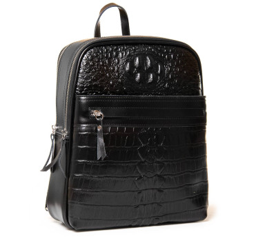 Сумка Жіноча Рюкзак шкіра ALEX RAI 3014 black Podium