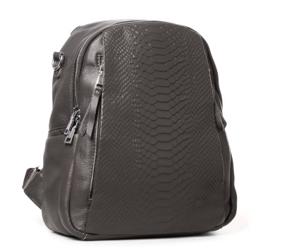 Сумка Жіноча Рюкзак шкіра ALEX RAI 8907-9* grey Podium