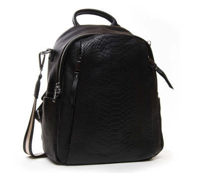 Сумка Жіноча Рюкзак шкіра ALEX RAI 8907-9* black Podium