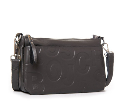 Сумка жіноча Класична шкіра ALEX RAI 8912-9 grey Podium