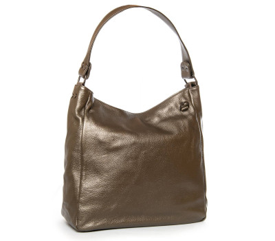 Сумка Женская Классическая кожа P67 8639-9 silver-grey Podium