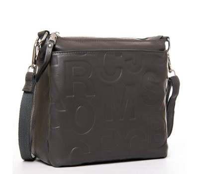 Сумка жіноча Класична шкіра ALEX RAI 8913-9 grey Podium