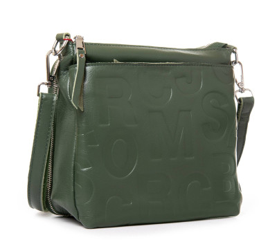 Сумка жіноча Класична шкіра ALEX RAI 8913-9 green Podium