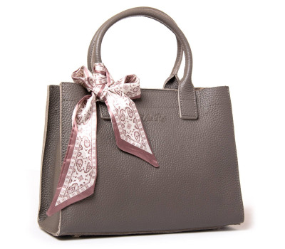 Сумка жіноча Класична шкіра ALEX RAI 1556 grey Podium