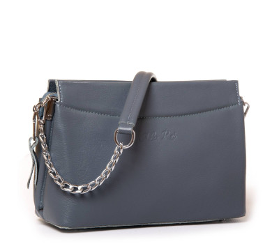 Сумка жіноча Класична шкіра ALEX RAI 3013 blue Podium