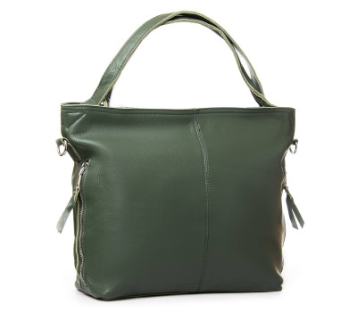 Сумка жіноча Класична шкіра ALEX RAI 3175 green Podium