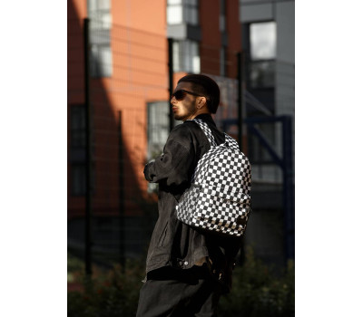 Чоловічий рюкзак Sambag Brix PJT classic принт "Сhess"