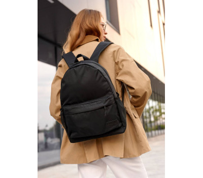 Женский рюкзак Sambag Brix PJT classic черный полиестр
