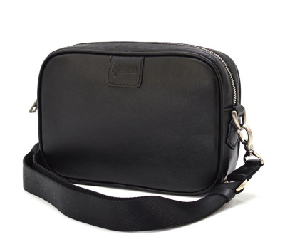 Кожаная сумка барсетка черная TARWA GA-7310-4lx