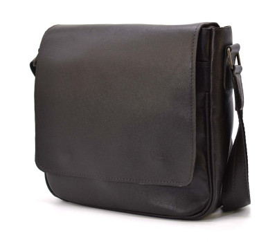 Мужская кожаная сумка через плечо GC-0002-3md TARWA коричневая