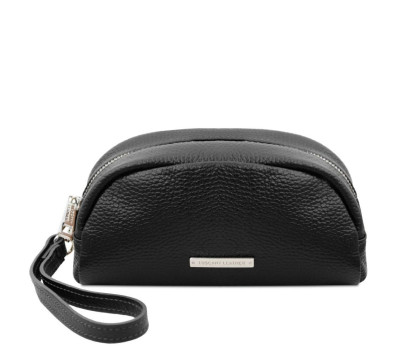 Косметичка, невеликий шкіряний несесер жіночий Tuscany TL142314