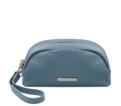 Косметичка, невеликий шкіряний несесер жіночий Tuscany TL142314