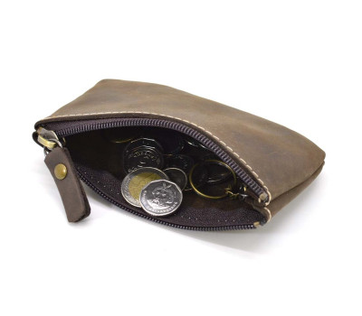 Ключниця монетниця шкіряна TARWA RC-coin-001 кінська шкіра