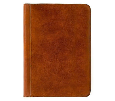 Шкіряна папка для документів A4 Candide коньячна 5197501 Time Resistance