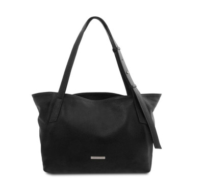 Мяка шкіряна сумка жіноча шоппер Tuscany TL142230