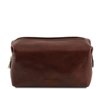 Велика шкіряна косметичка несесер Tuscany Smarty TL141219