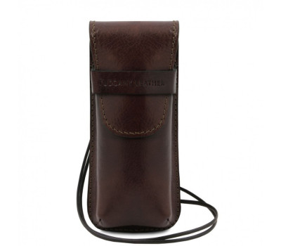 Ексклюзивний шкіряний футляр для окулярів Tuscany TL141282