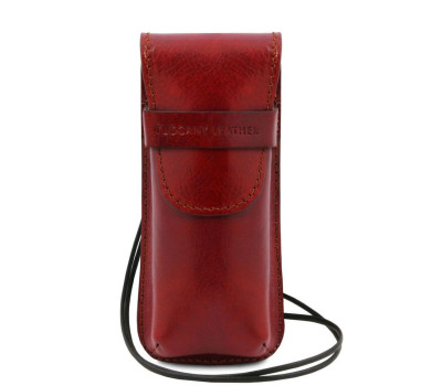 Ексклюзивний шкіряний футляр для окулярів Tuscany TL141282