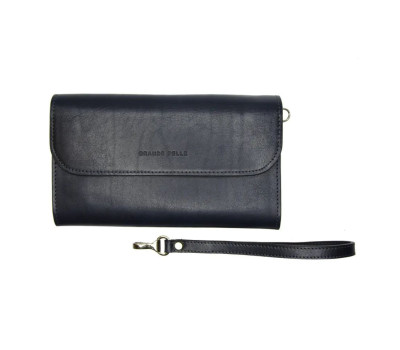Клатч чоловічий Practico, чорний Grande Pelle 704610