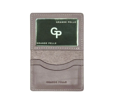 Шкіряна обкладинка на права ID паспорт, посвідчення Grande Pelle 211665 пудра