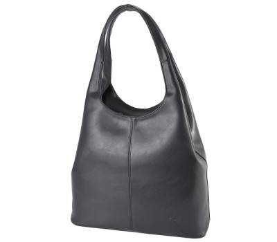 815 сумка екошкіра чорна Lucherino