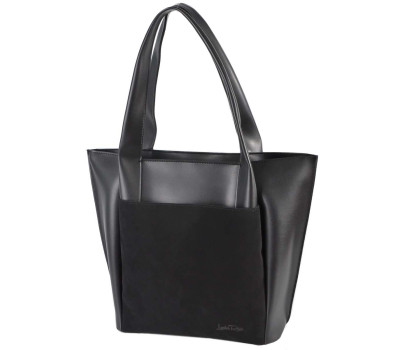 729 сумка замш чорна Lucherino